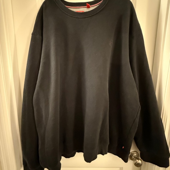 Izod Men's black Sweatshirt. 4XLT - Picture 1 of 6